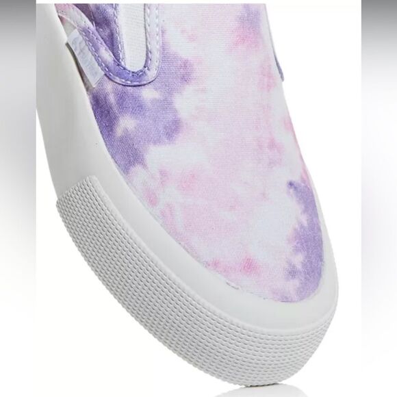 Superga Women's Tie Dye Slip On Platform Sneakers - Picture 4 of 16